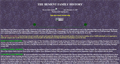 Desktop Screenshot of bementfamily.com